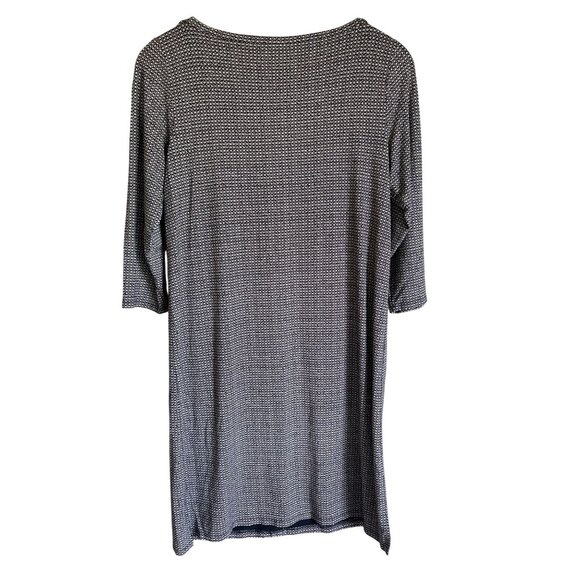 J. Jill Wearever Collection Stretchy Geometric Abstract Shift Dress Size XS - Picture 2 of 8